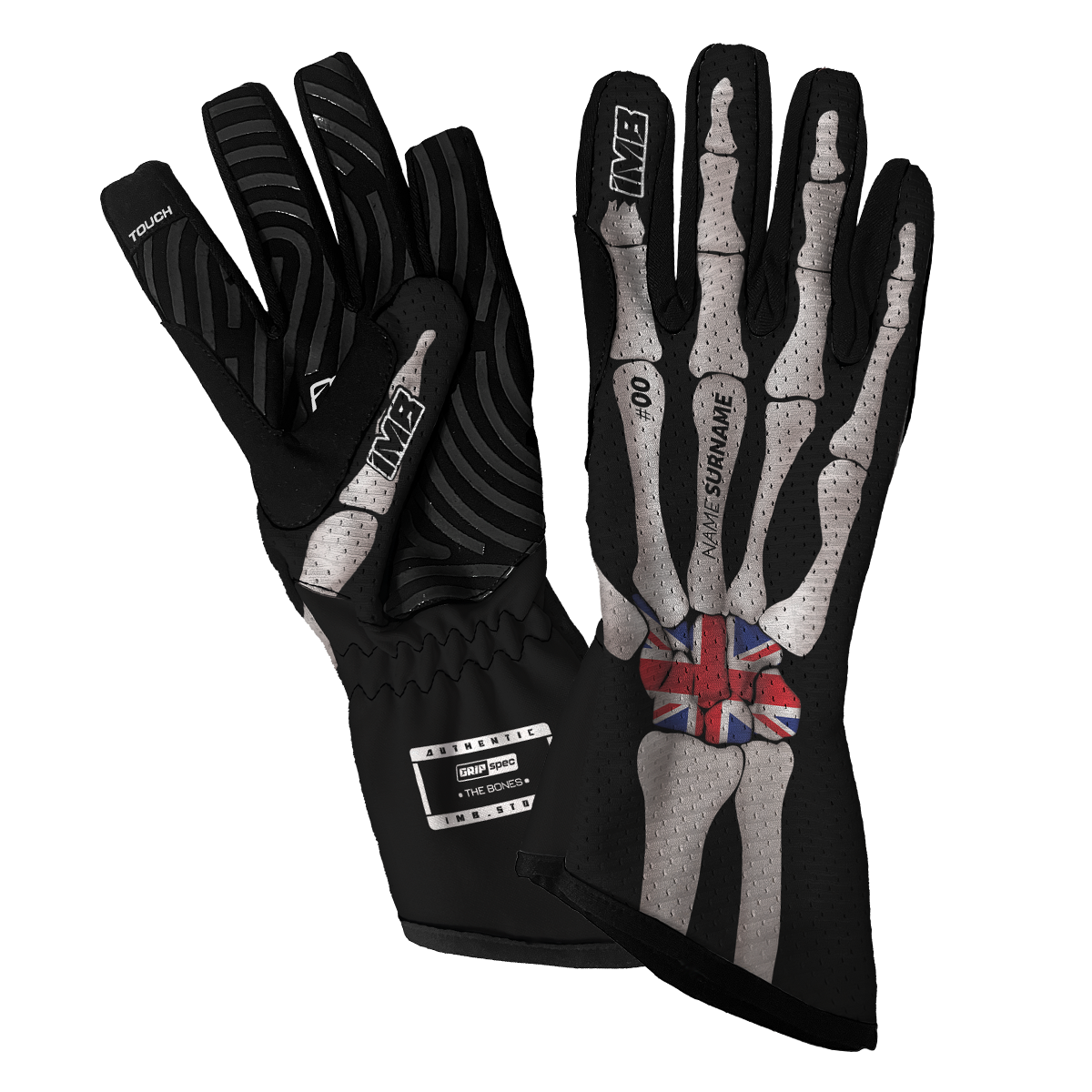 The Bones LSG-2 Long Sim Racing Gloves