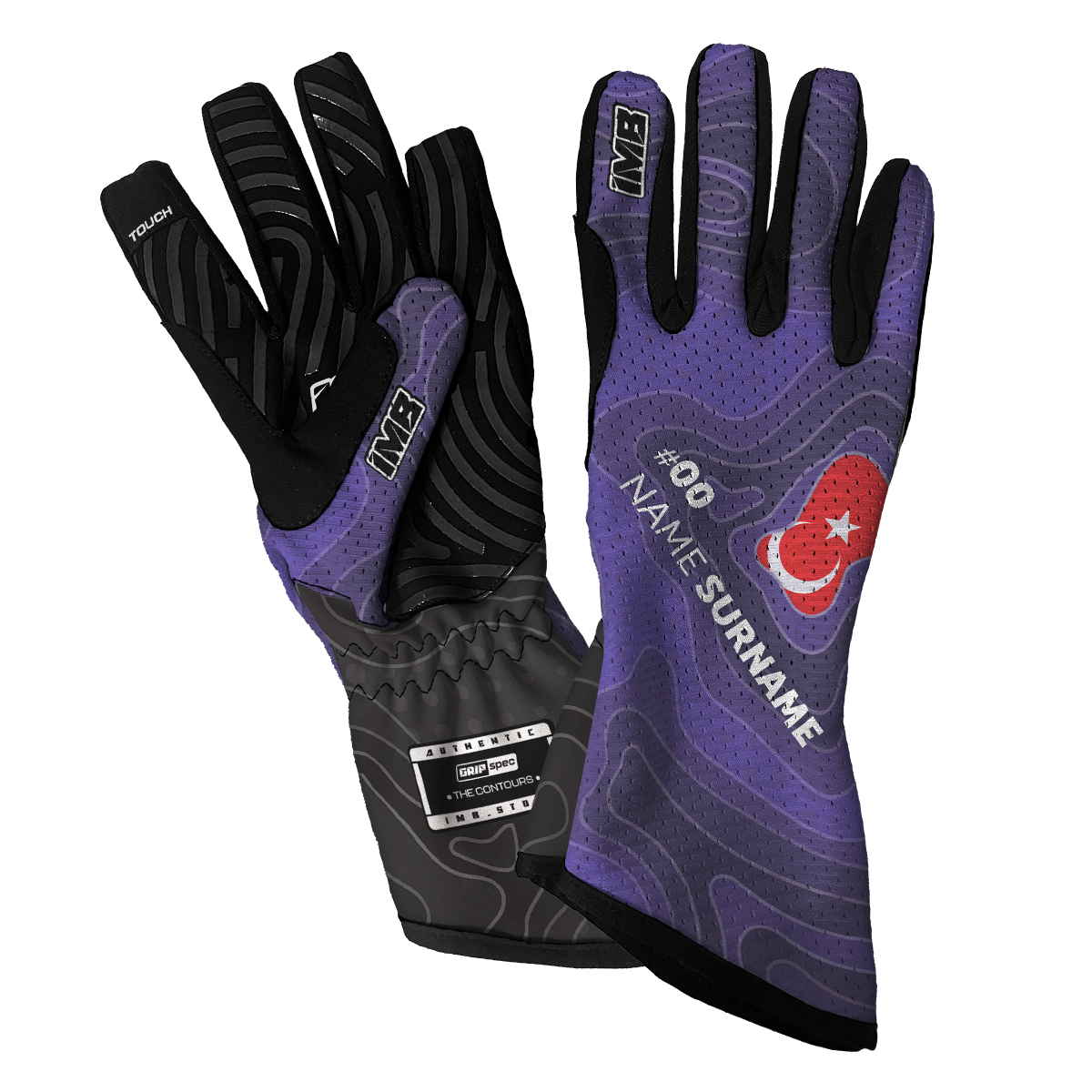The Contours LSG-2 Long Sim Racing Gloves