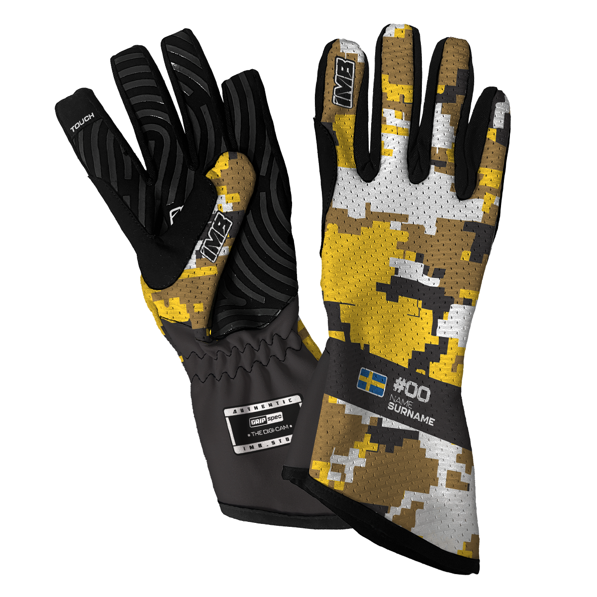 The Digi-Cam LSG-2 Long Sim Racing Gloves