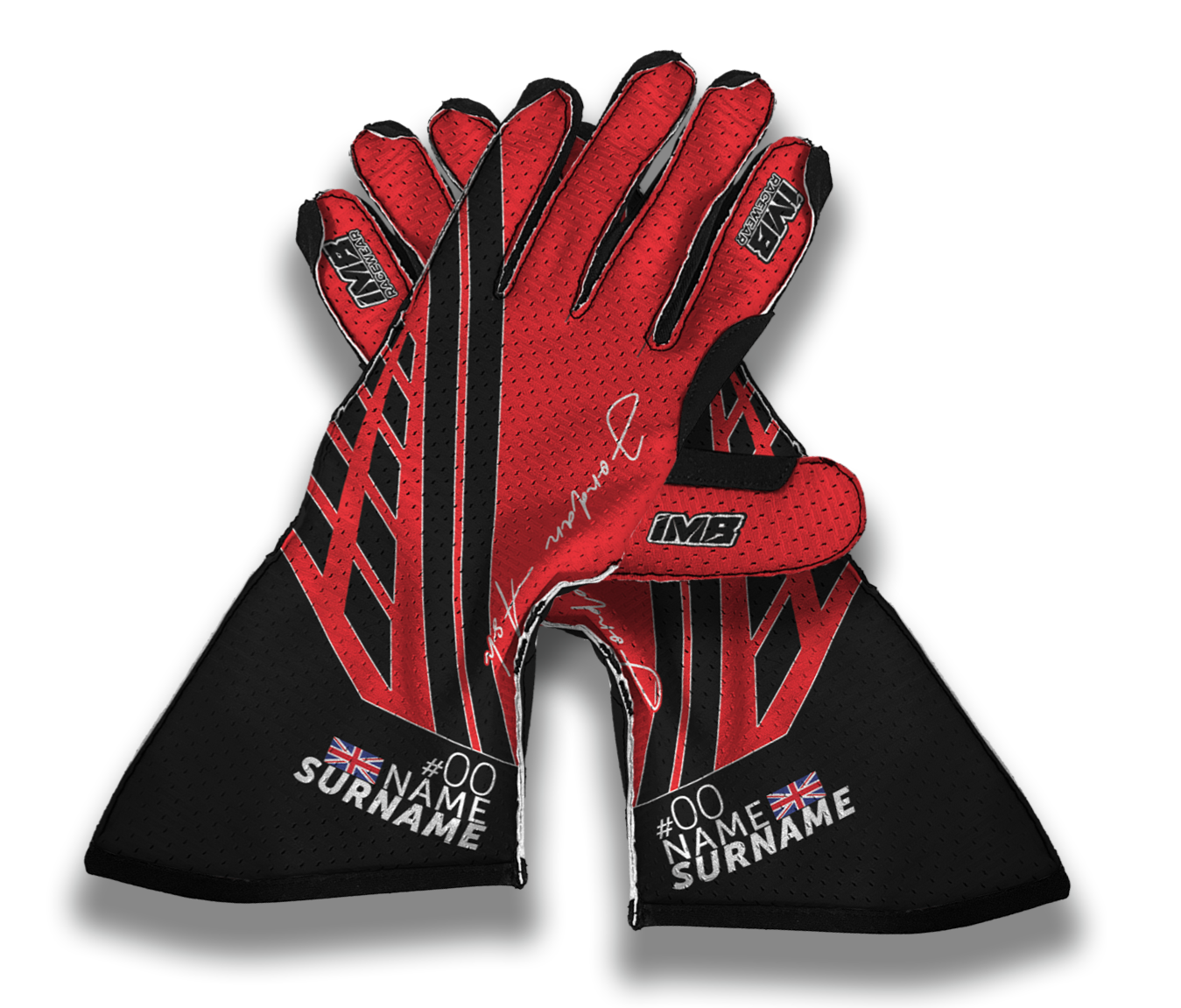 The Jordan Ash LSGE-2 Long Sim Racing Gloves