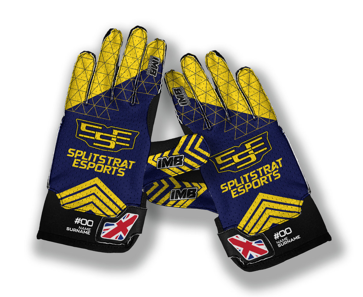 The SplitStrat Esports SSGE-2 Short Sim Racing Gloves