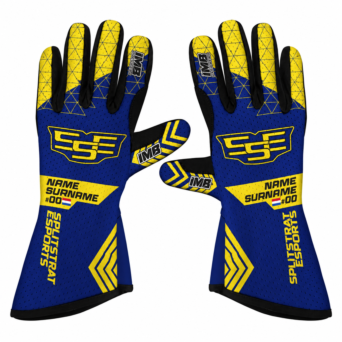 The SplitStrat Esports LSG-2 Long Racing Gloves