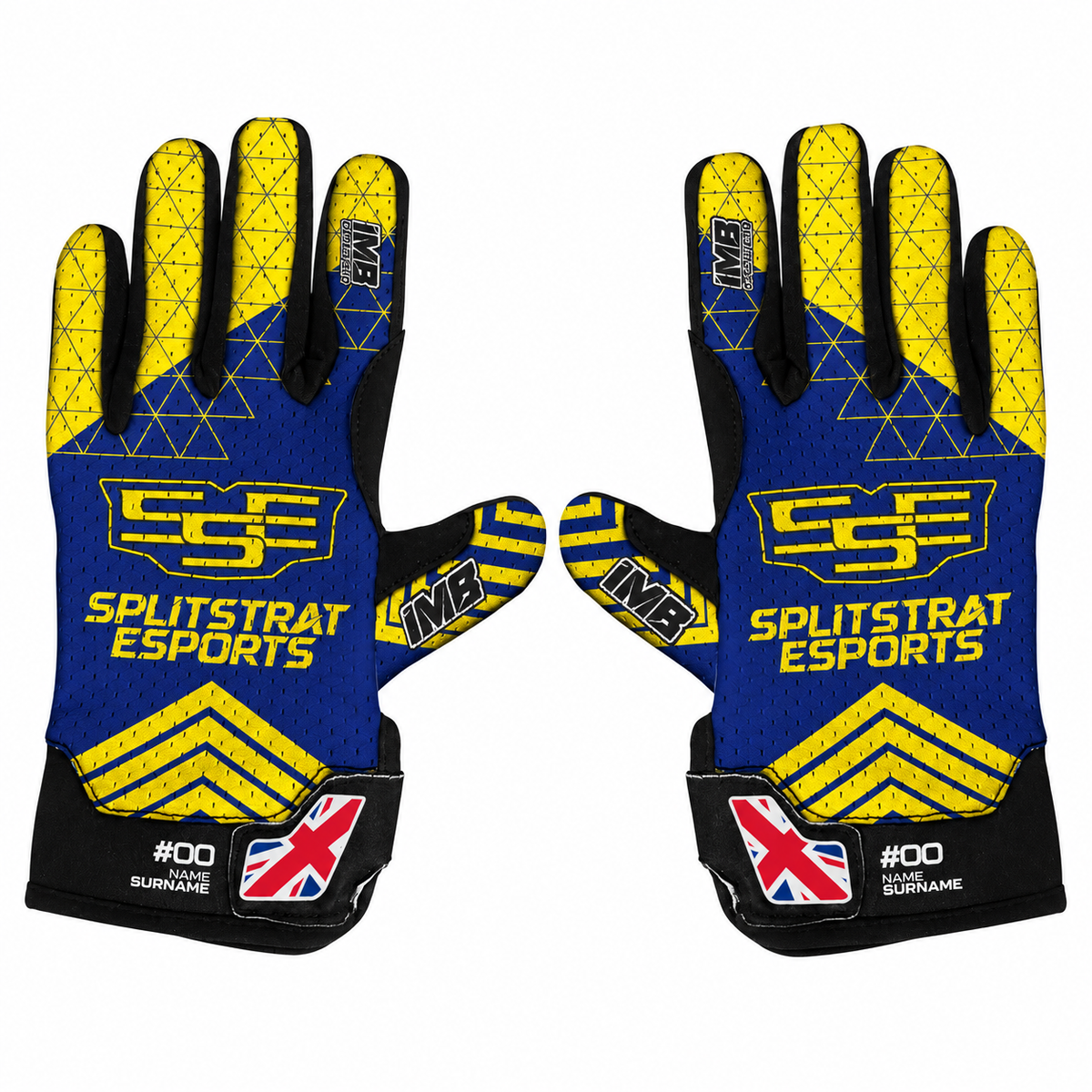 The SplitStrat Esports SSG-2 Short Sim Racing Gloves