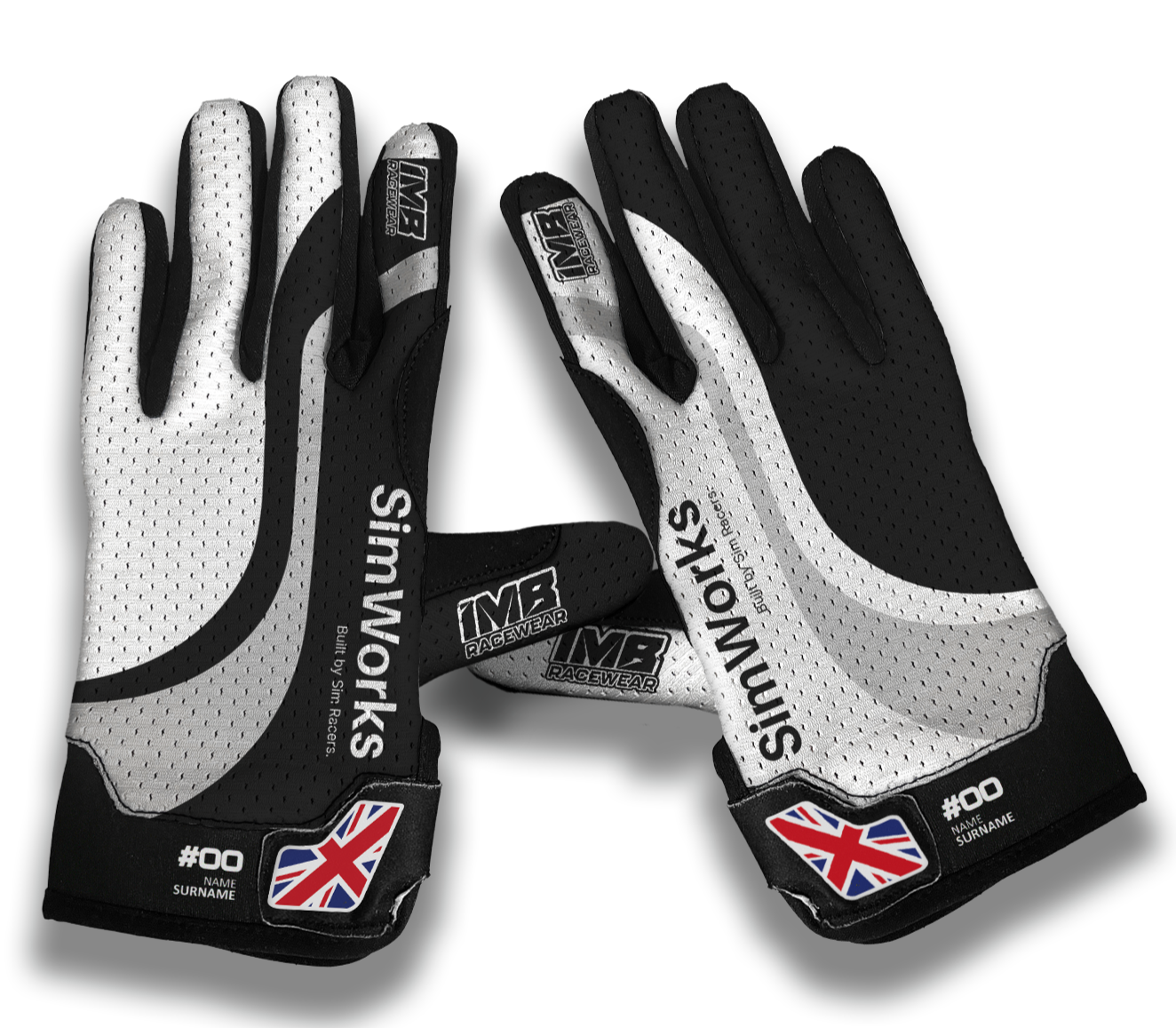 The SimWorks SSG-2 Short Sim Racing Gloves