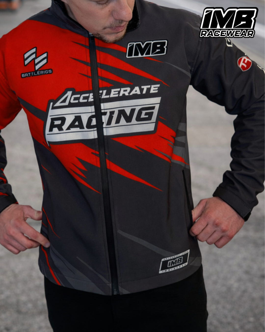 IMB Racewear Soft Shell Jacket (Fully Customisable)