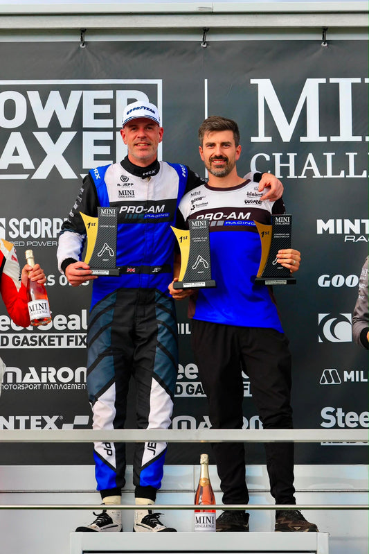 IMB Racewear x PRO-AM Racing Deliver a Dream Double at Croft