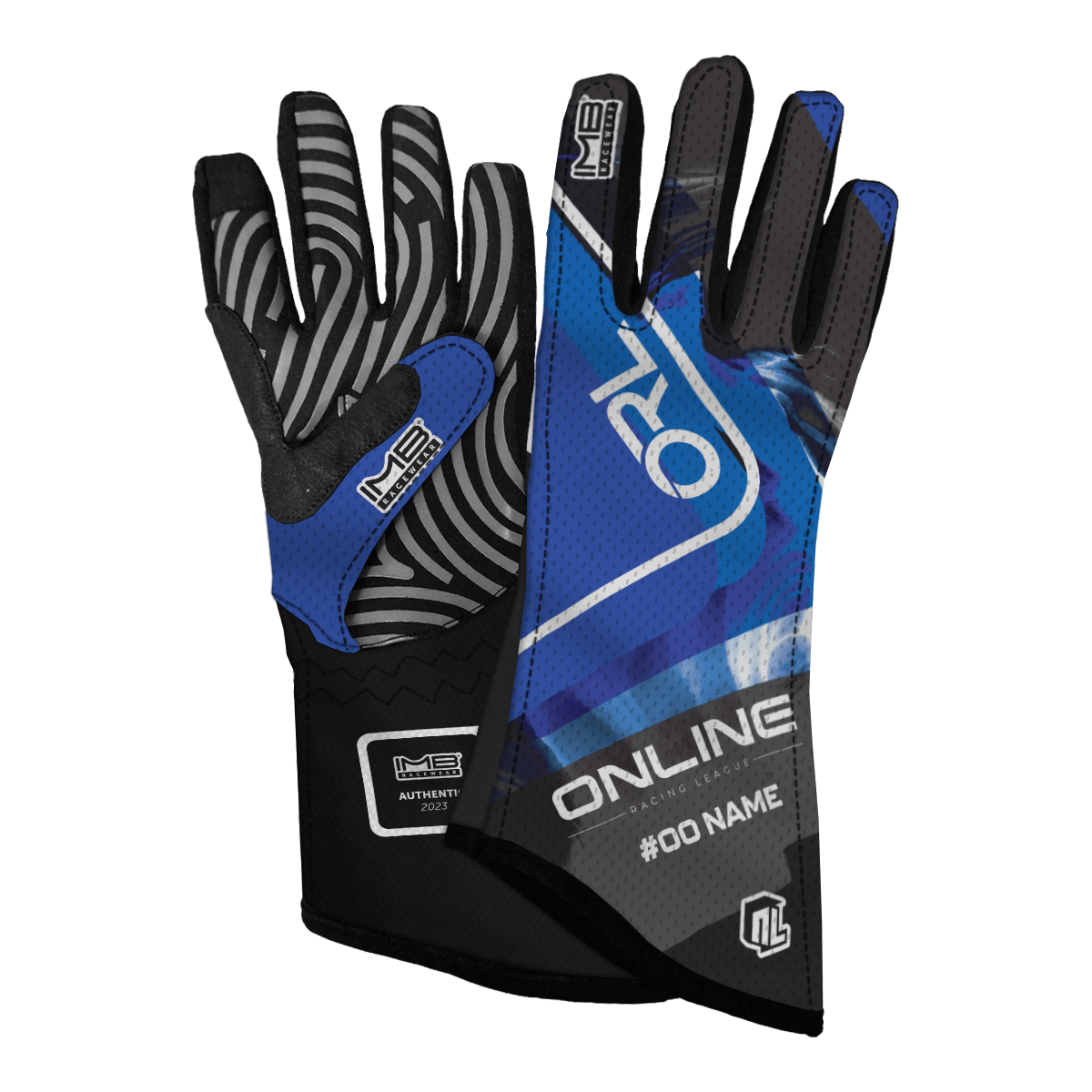 Online Racing League LSGE-2 Short Sim Racing Gloves