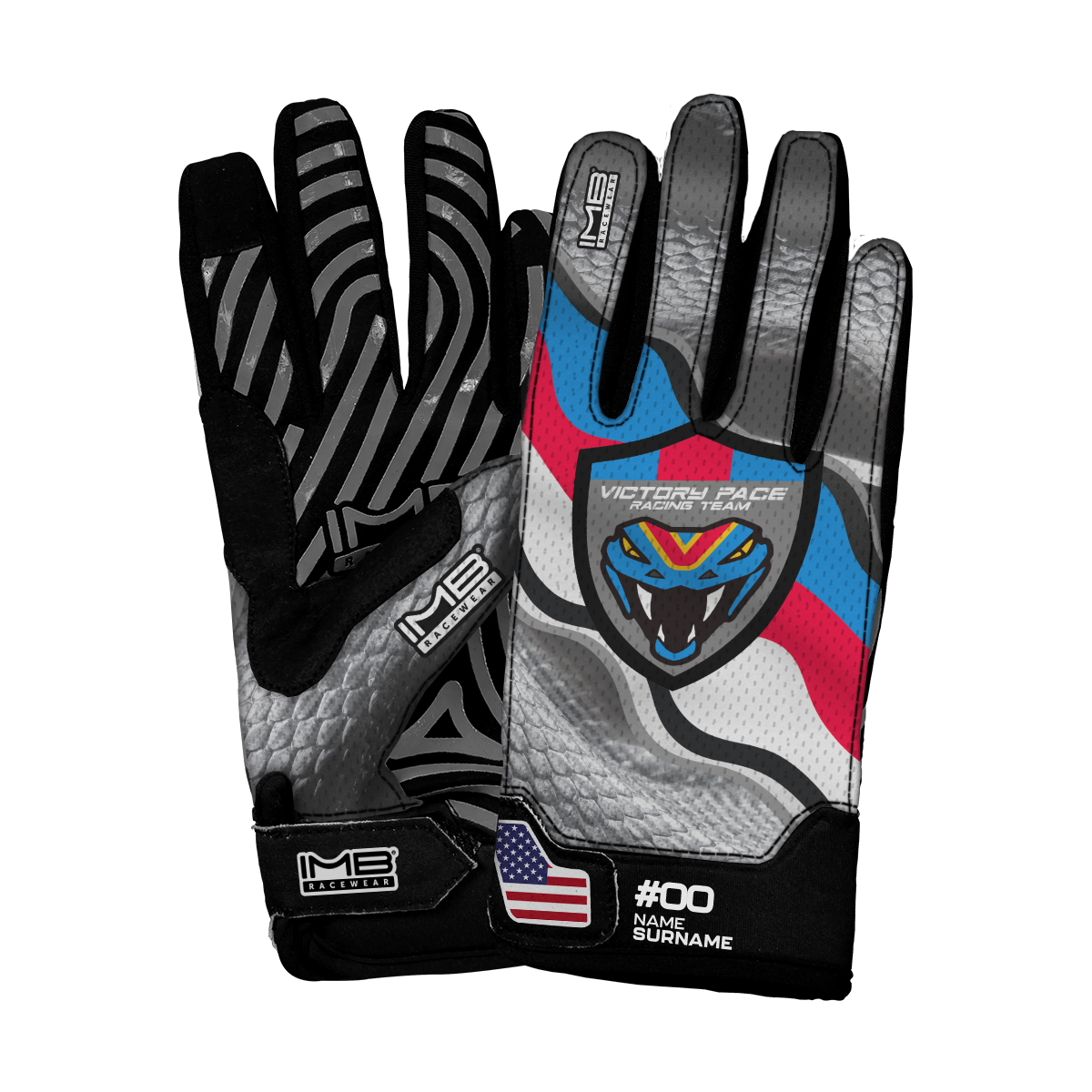 Victory Pace Racing SSGE-2 Sim Racing Gloves