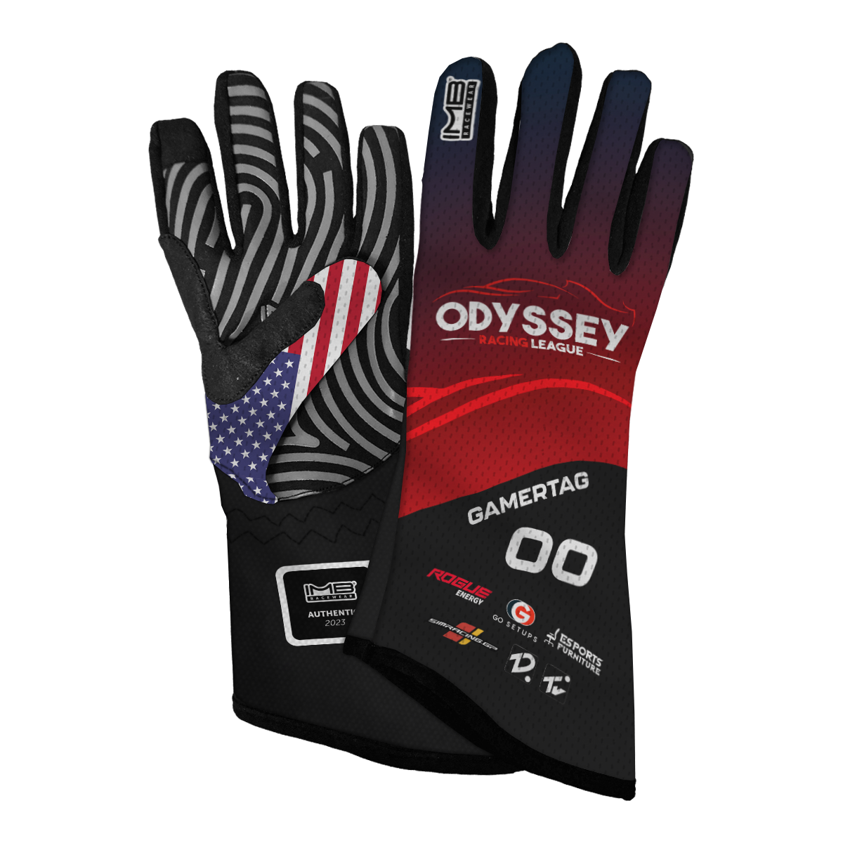 Odyssey Racing League LSG-2 Long Sim Gloves