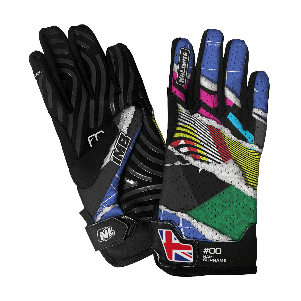 The NoLimits SSG-2 Short Sim Racing Gloves