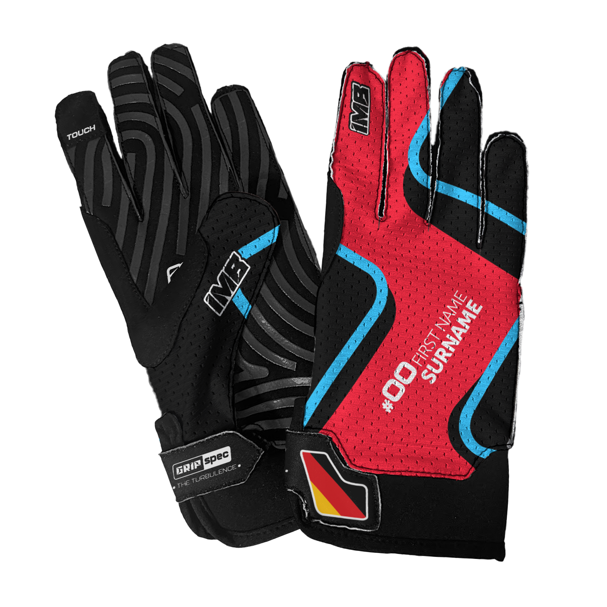 The Turbulence SSGE-2 Short Sim Racing Gloves