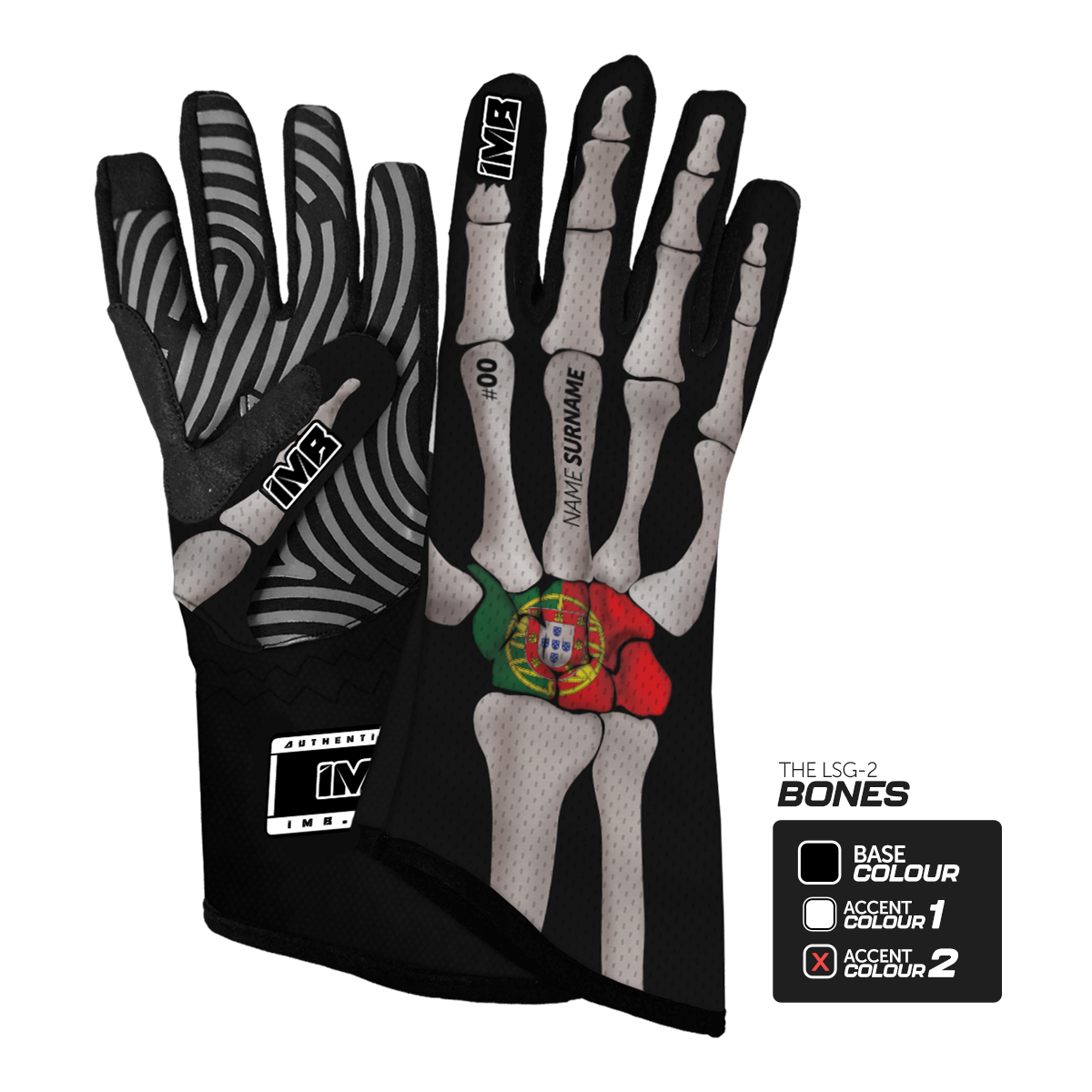 The Bones LSG-2 Long Sim Racing Gloves