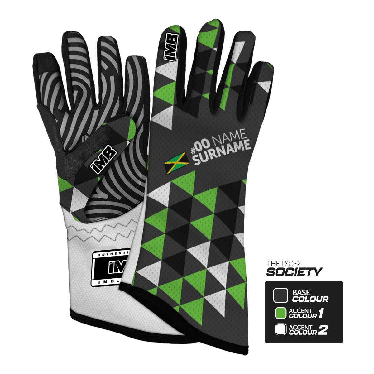 The Society LSG-2 Long Sim Racing Gloves