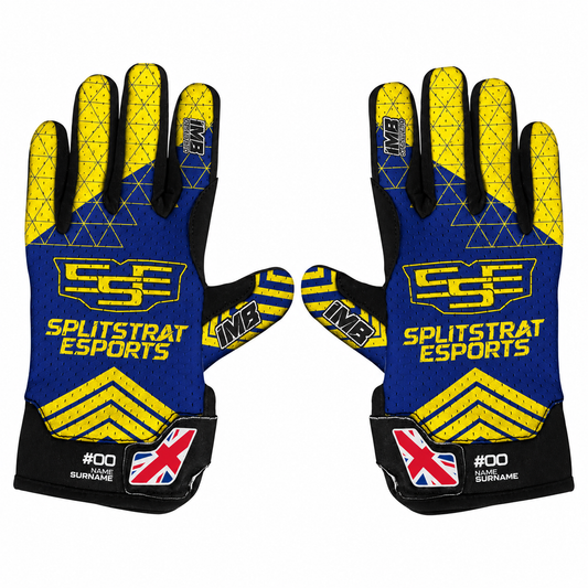The SplitStrat Esports SSG-2 Short Sim Racing Gloves