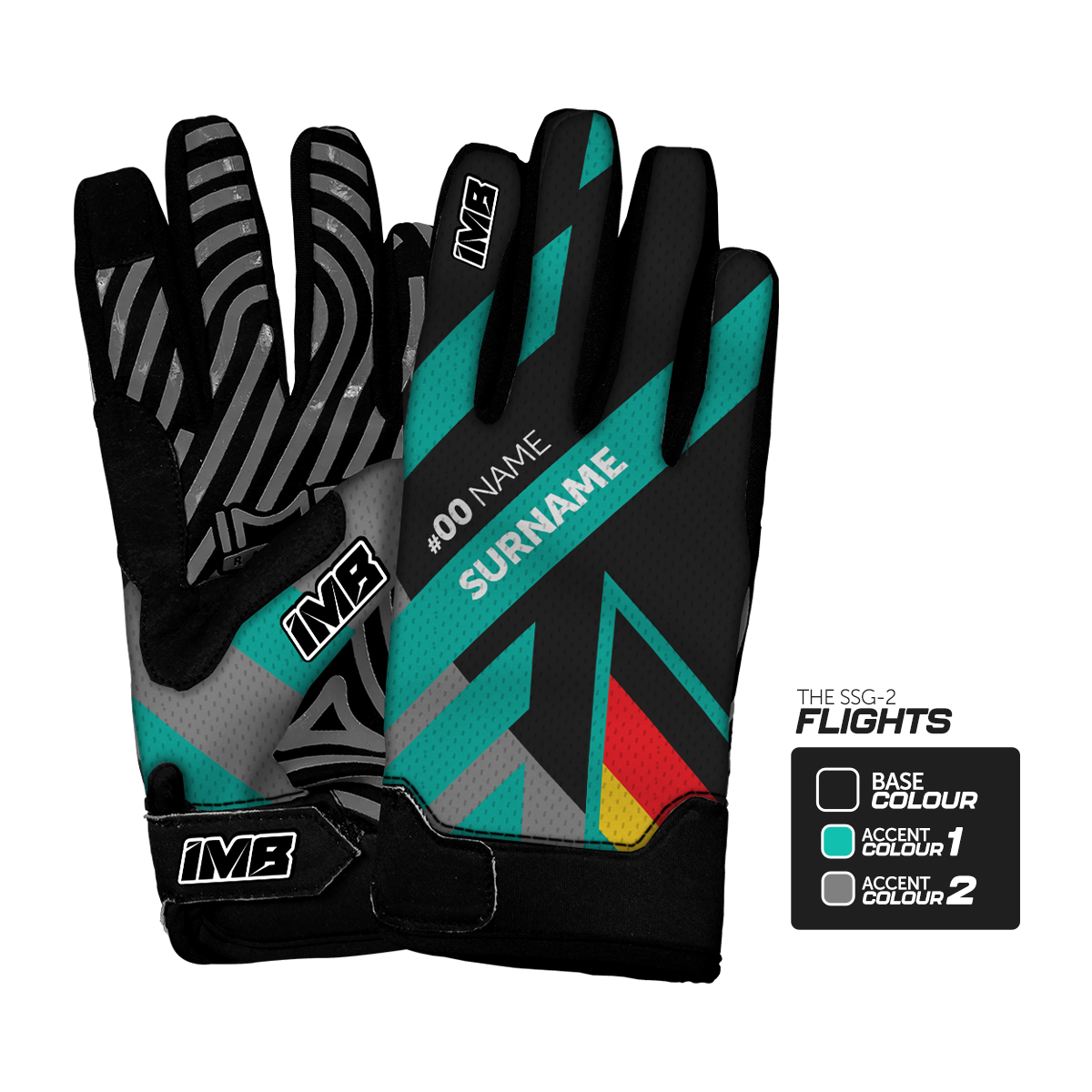 The Flights SSG-2 Short Sim Racing Gloves