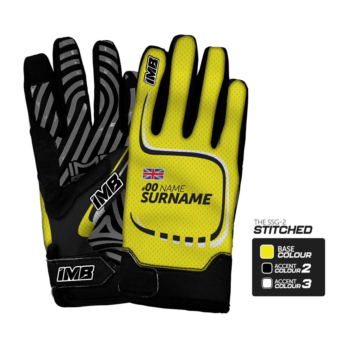 The Stitched SSG-2 Short Sim Racing Gloves – IMB