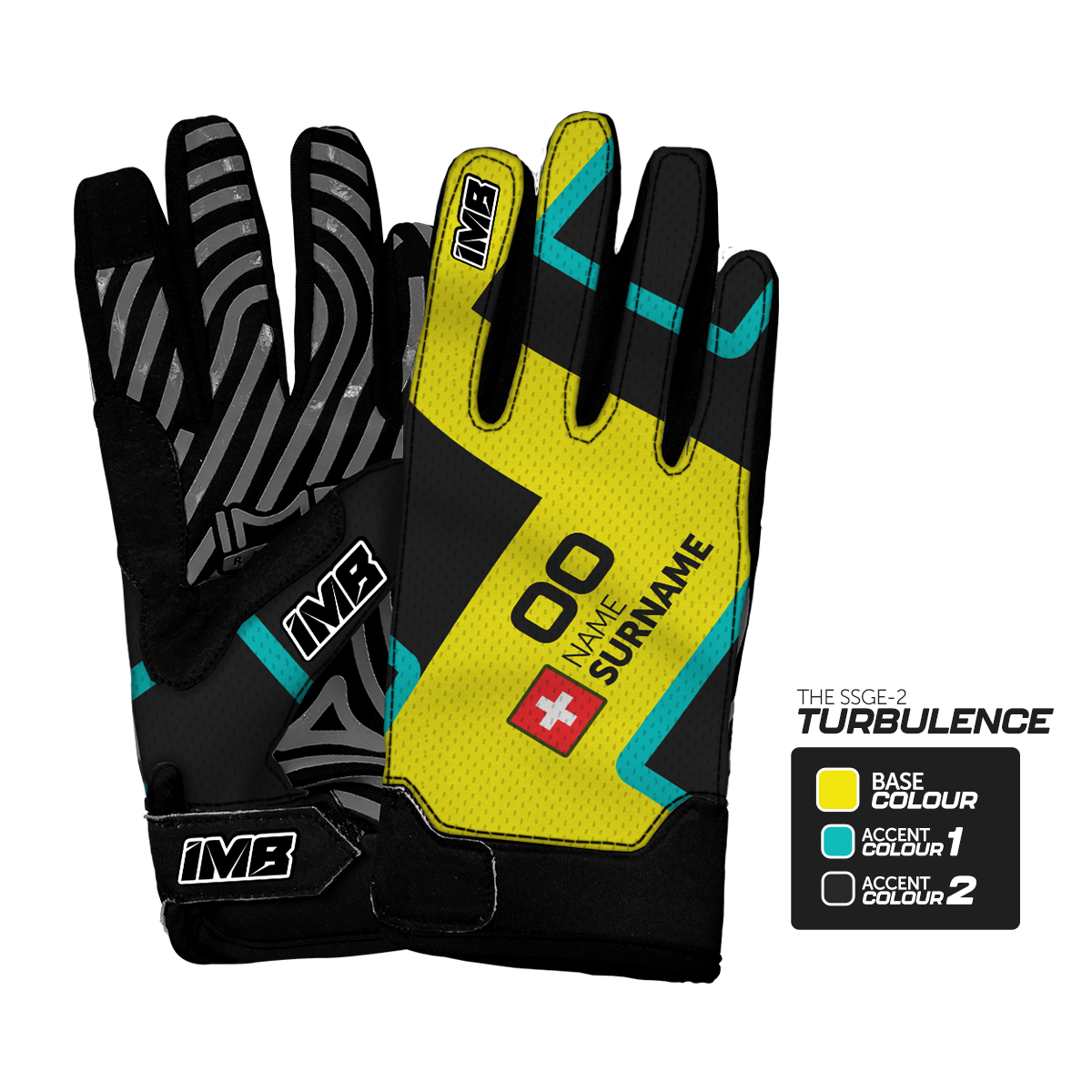 The Turbulence SSGE-2 Short Sim Racing Gloves