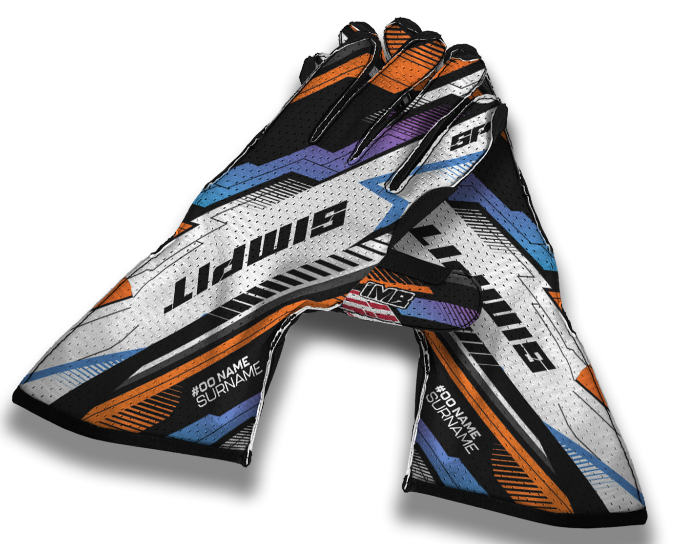 The Simpit LSGE-2 Long Sim Racing Gloves