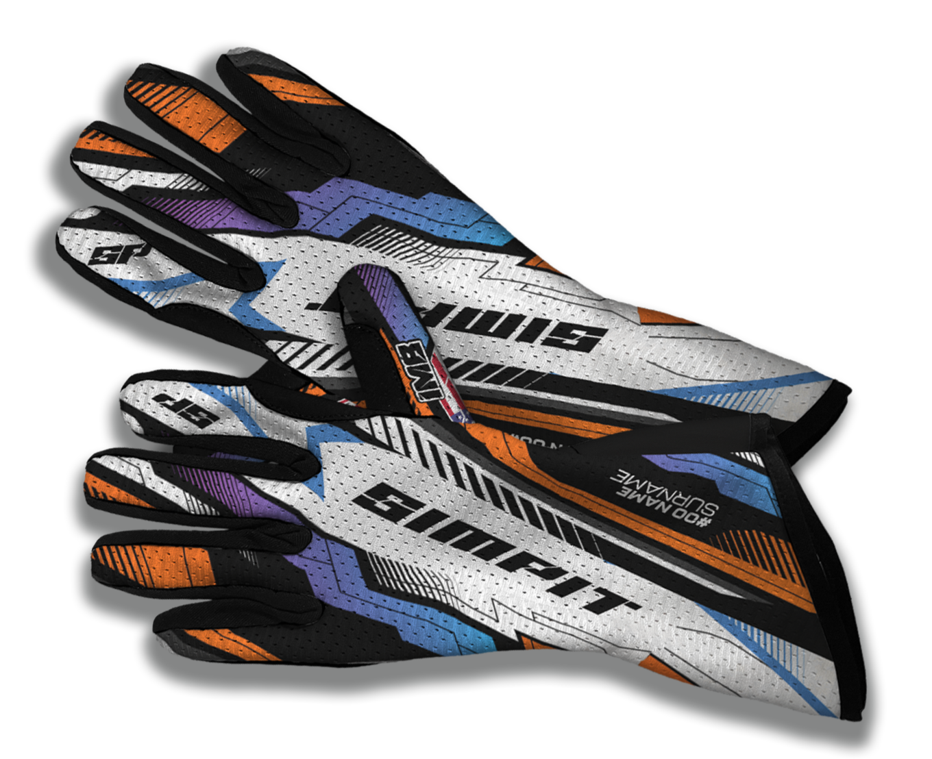 The Simpit LSG-2 Long Sim Racing Gloves