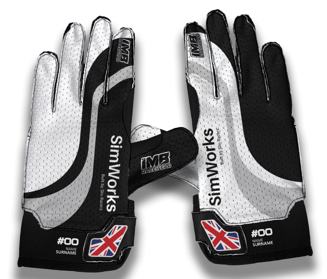 The SimWorks SSGE-2 Short Sim Racing Gloves