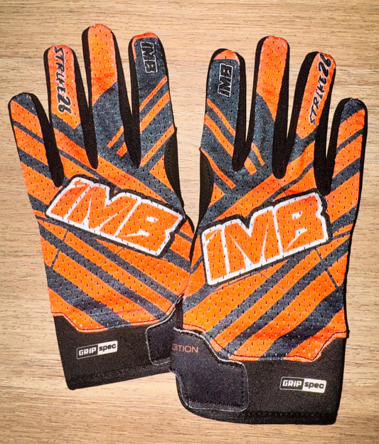 The STRIKE ORANGE 2026 SSG-2 Short Sim Racing Gloves