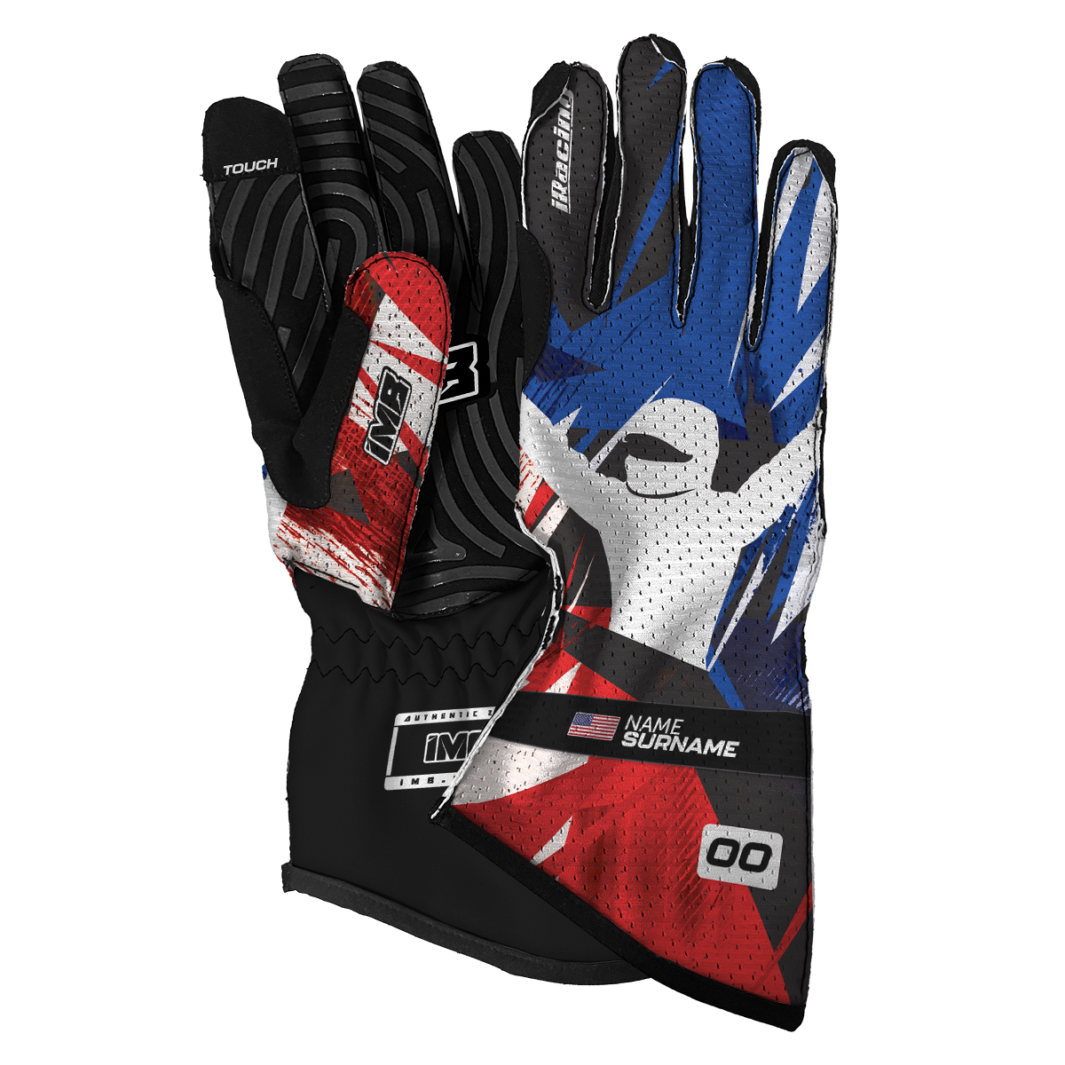 The iRacing Dominance LSGE-2 Long Sim Racing Gloves