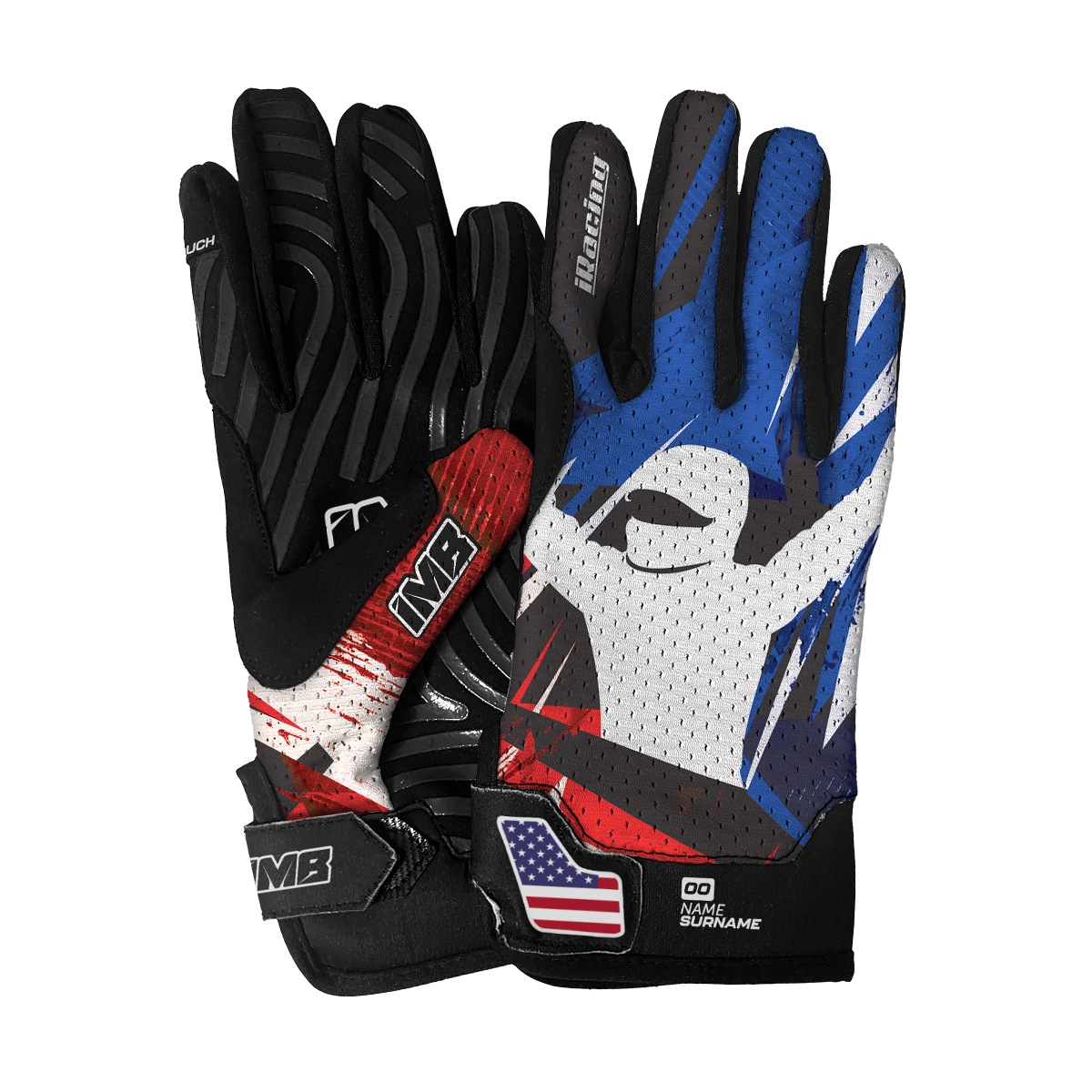 The iRacing Dominance SSG-2 Short Sim Racing Gloves