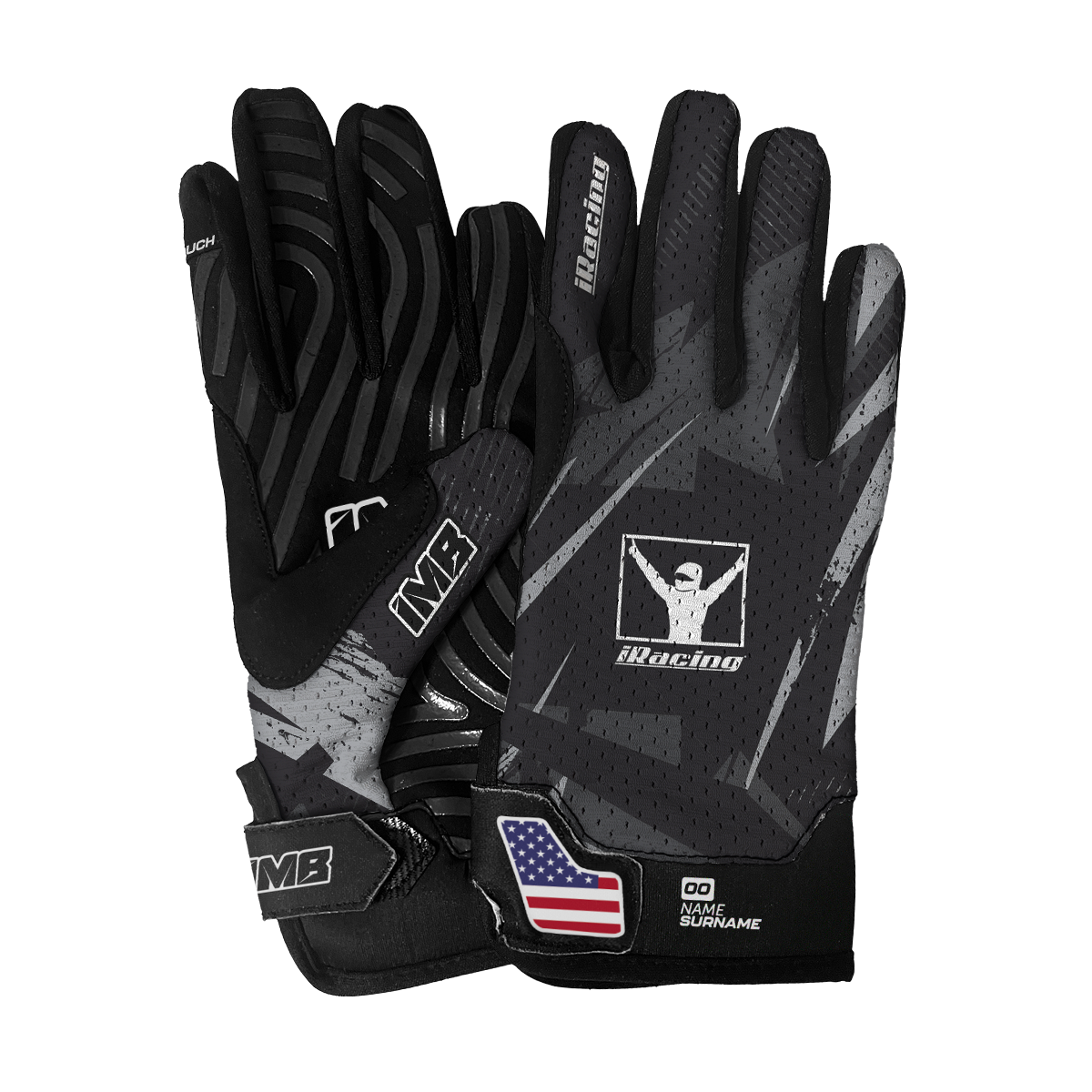 The iRacing Endurance SSG-2 Short Sim Racing Gloves