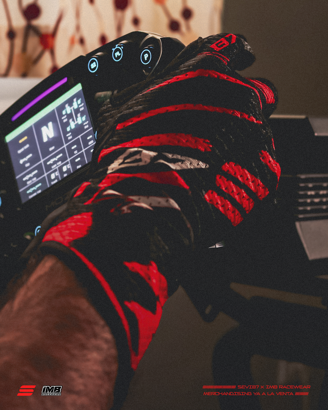 The Sevi87 LSG-2 Long Racing Gloves
