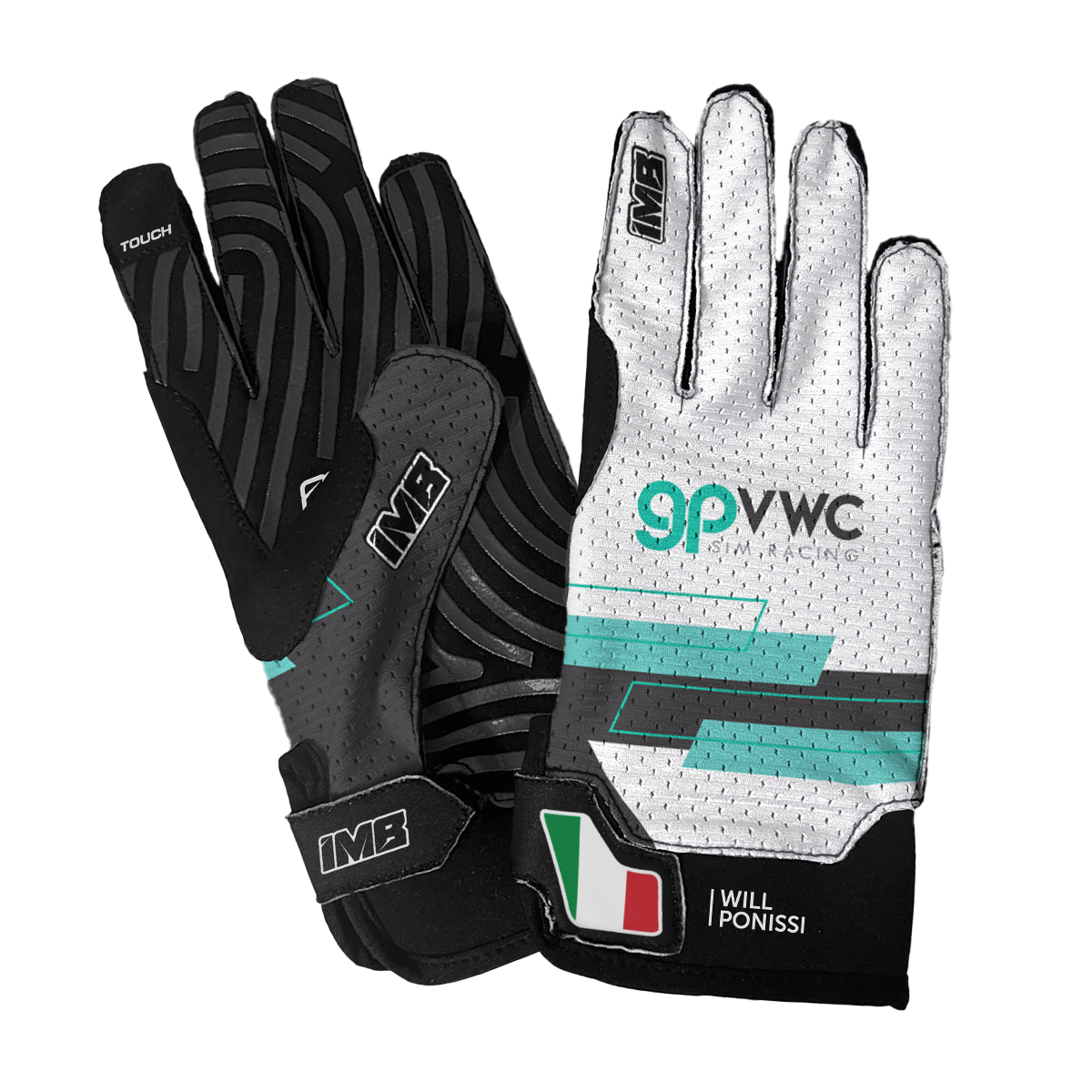 GPVWC SSGE-2 Short Sim Racing Gloves