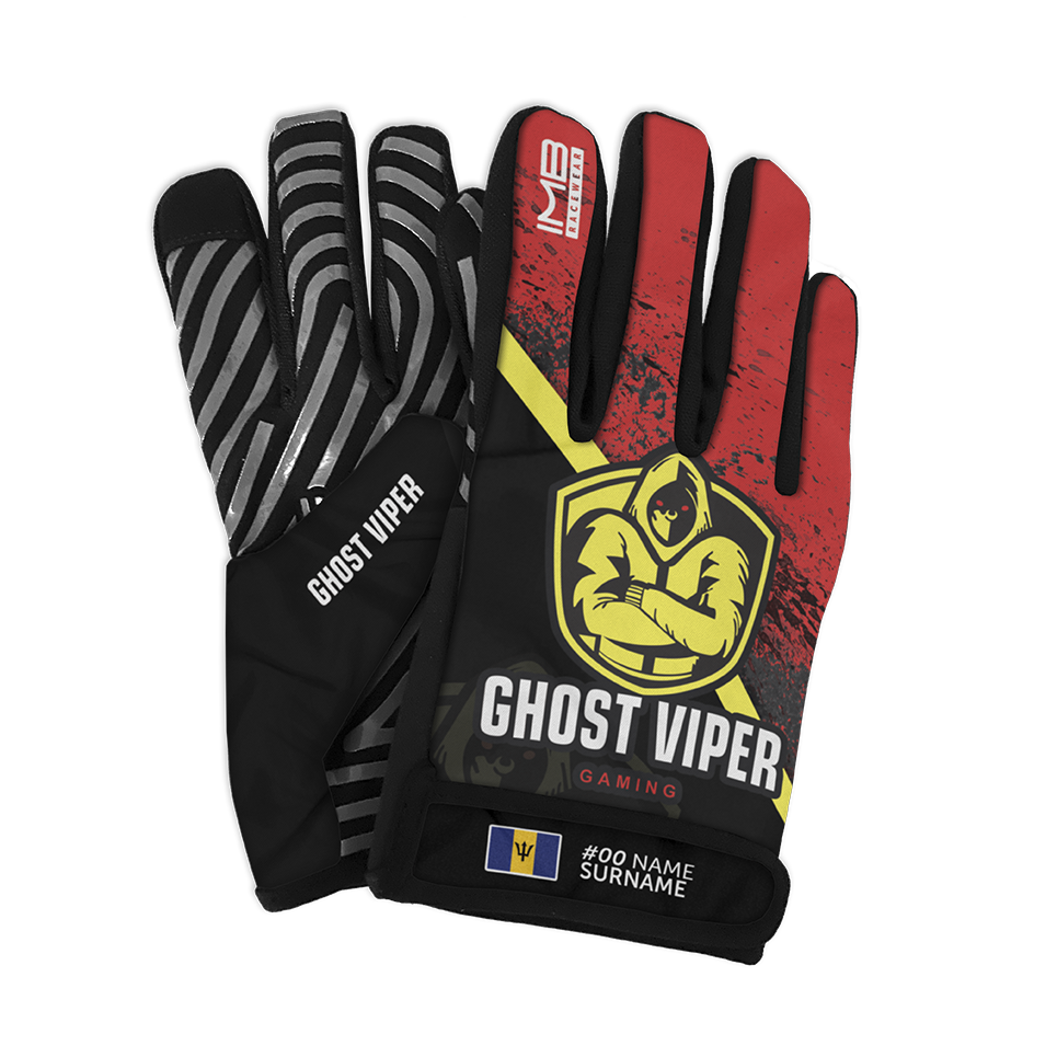 The Ghost Viper Gaming SSG-1 Short Sim Racing Gloves